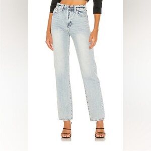 Pistola Light Blue Straight Leg Jeans